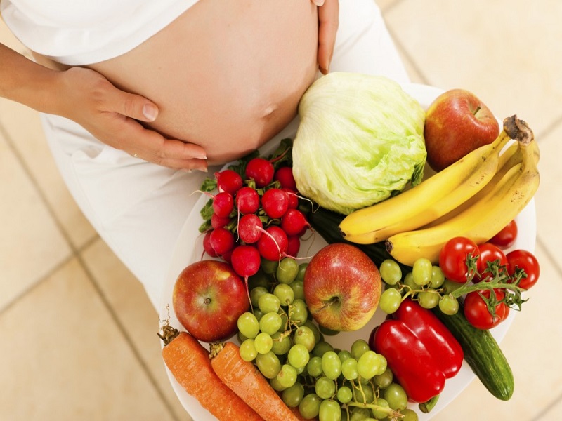 Chế độ dinh dưỡng giúp cân nặng thai nhi chuẩn theo tuần tuổi