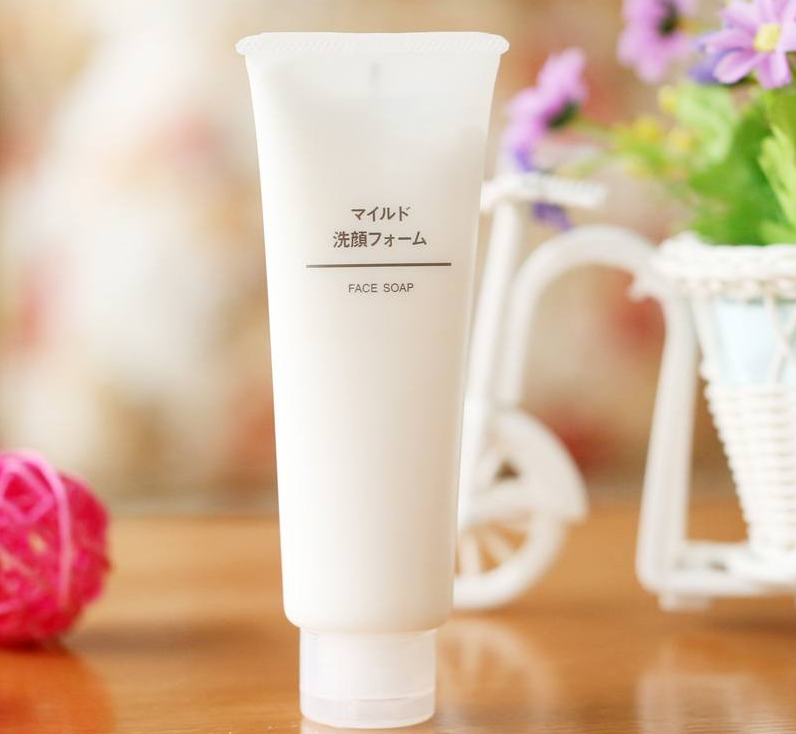 Review sữa rửa mặt muji Face Soap Moisture Nhật Bản